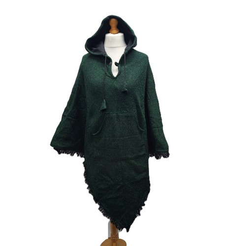 Poncho winter fleece lined - poncho,
