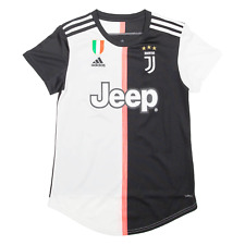 ADIDAS Juventus Mens Football Shirt T-Shirt Black Crew Neck XS