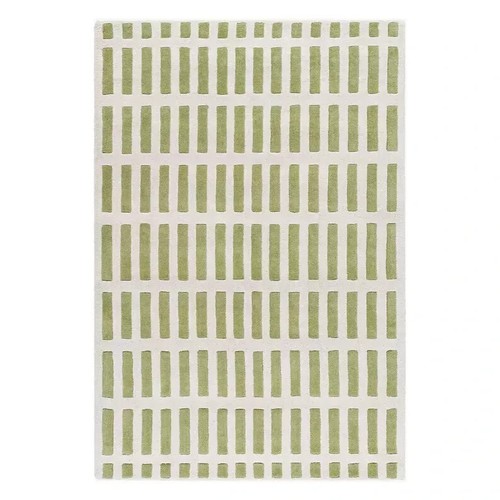 Hand tufted olive green - olive,