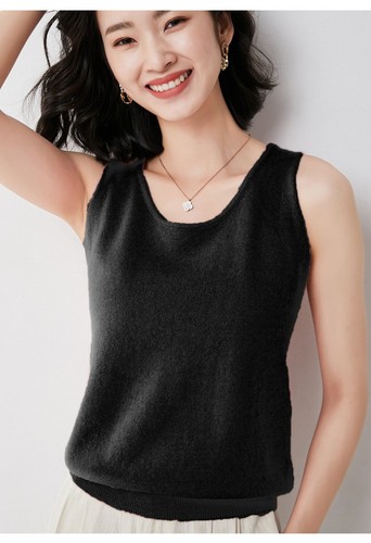 Ladies faux cashmere knitted - faux,