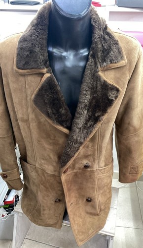 Men shearling jacket size - jacket, 48