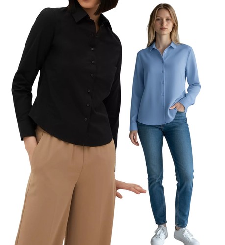 Ladies shirts blouse cotton - ladies,