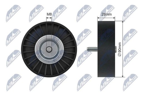 Plastic ribbed belt - plastic,