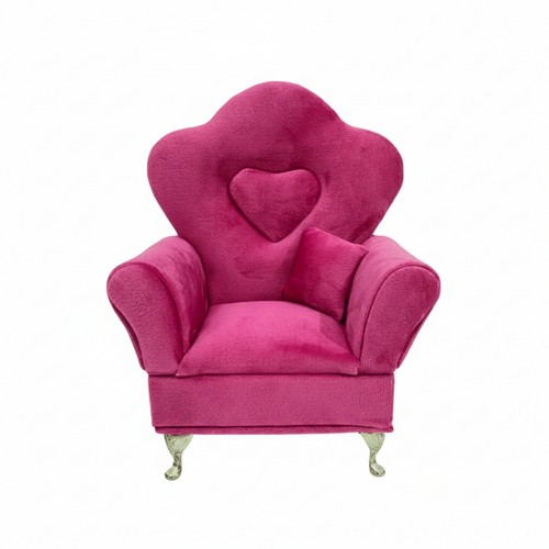 Miniature couch with gold - miniature,
