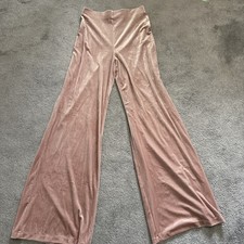 MANGO MNG Salmon Velvet Velour