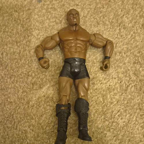 Wrestling action figure with - figure,