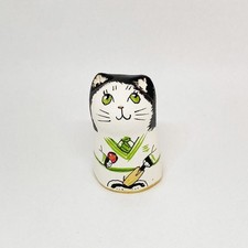 UK Unglazed Mini Cat "Cricket"
