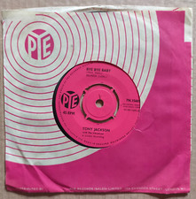 TONY JACKSON WITH THE VIBRATIONS     -  BYE BYE BABY  ORIG.  UK   1964  PYE