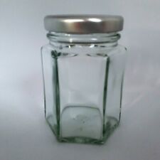 Hexagonal Jars Glass Jam