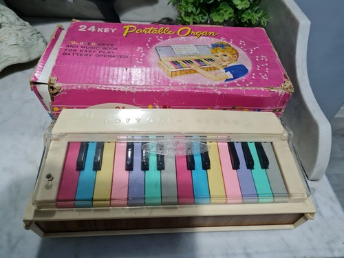 Vintage toy organ - vintage,