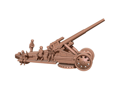 Wwii german möser 17cm k18 - german,