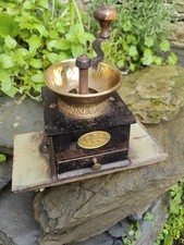 Antique Kenrick & Sons coffee grinder mill. Cast Iron No 2 Perfect No Faults