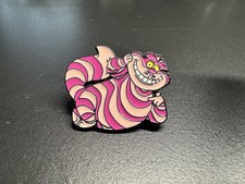 Cheshire Cat Pin Badge Alice in Wonderland Enamel Metal Brooch Disney Animation