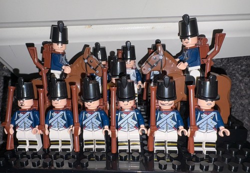 10x lego napoleonic - 10x,
