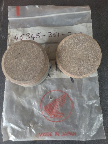 Genuine honda front brake pads - honda,