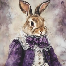 Gentelman rabbit in a rich