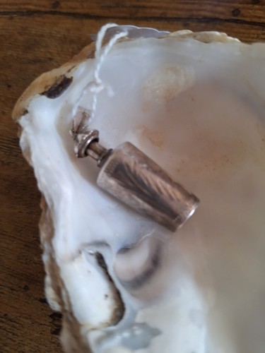 Vintage engraved sterling - vintage,