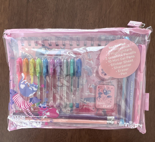 Smiggle pink animal print - animal,