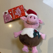 Marks and Spencer Percy Pig Hanging Christmas Pudding Tree Decoration New