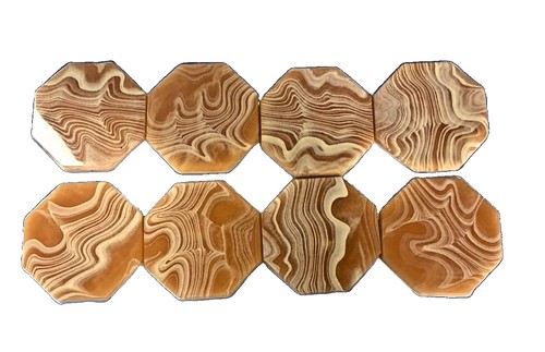 Coasters long island onyx - long,