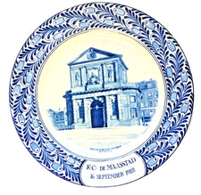 Vintage Delft Wall Plate -