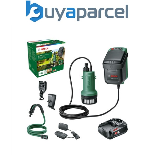 Bosch cordless rainwater pumps - bosch,