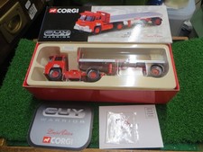 CORGI CLASSICS GUY WARRIOR PLATFORM TRAILER BRITISH ROAD SERVICES 29201 1/50 MIB