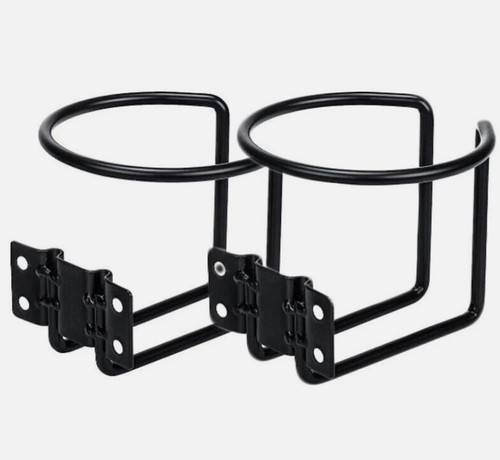 2pcs metal drink holders - metal,