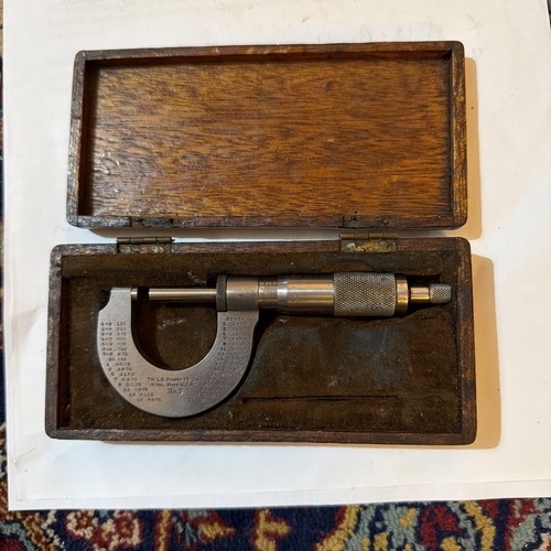 Vintage starrett usa - s,