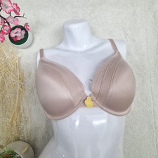 Ladies Push Up Bra Padded Bra with Wired Design in Golden Skin Colour, Size 38D