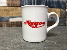 Ceramic Mug With Argos Braun Advertising