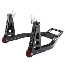 Warrior Universal Rear Motorcycle Alloy/Aluminium Paddock Stand - Pit / Garage
