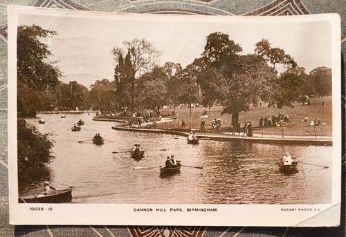 Cannon hill park 1922 - hill,