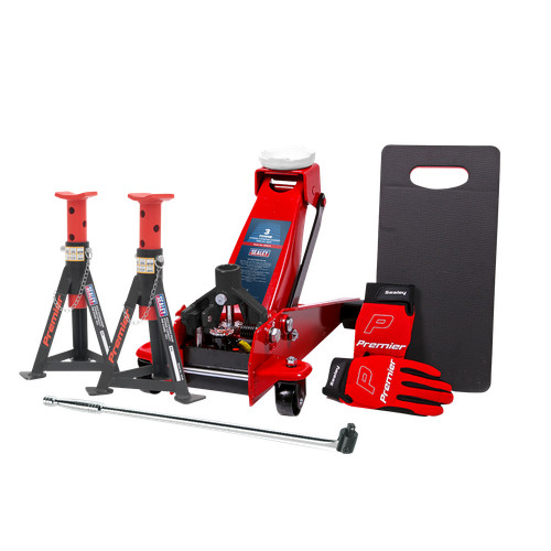 Sealey trolley jack combo - sealey,