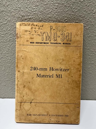 341 240mm howitzer - 9-341,