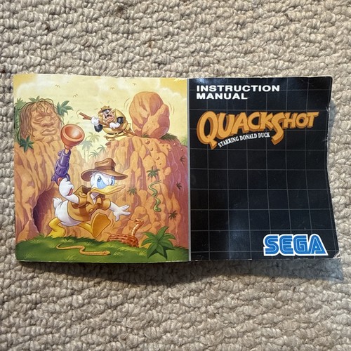 Sega mega drive quackshot - sega,
