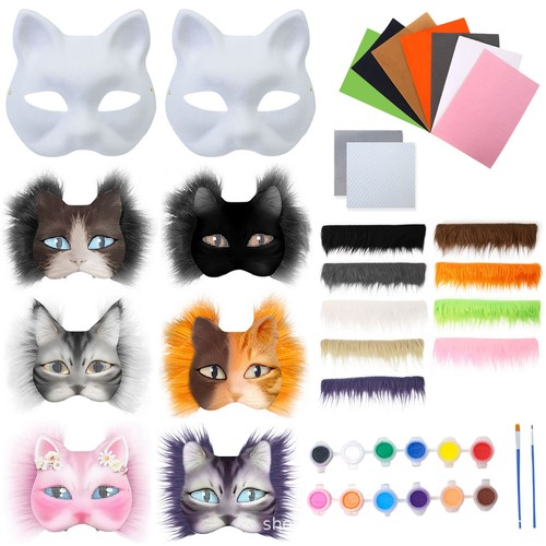 Diy cat mask - diy, therian