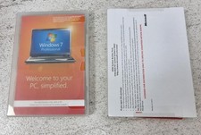 Microsoft Windows 7 Professional 32-bit DVD with Product Key 