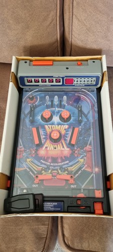 Tomy atomic pinball machine - tomy,