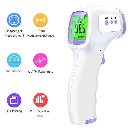 Forehead digital thermometer - forehead,