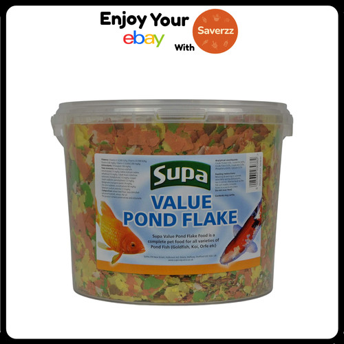 Supa value pond flake fish - supa,