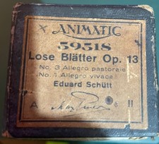 Animatic Pianola Roll-59518