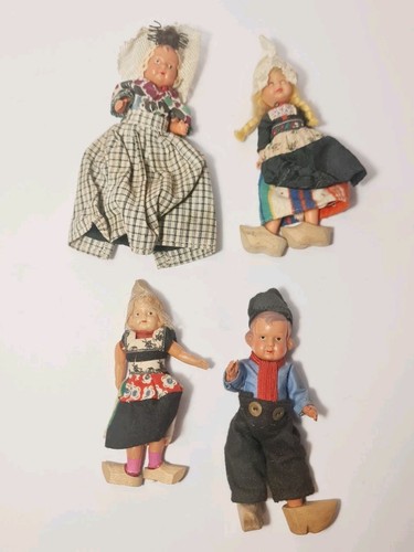 Vintage folk dutch costume - vintage,