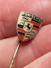 Porsche vintage enamel stick - vintage,