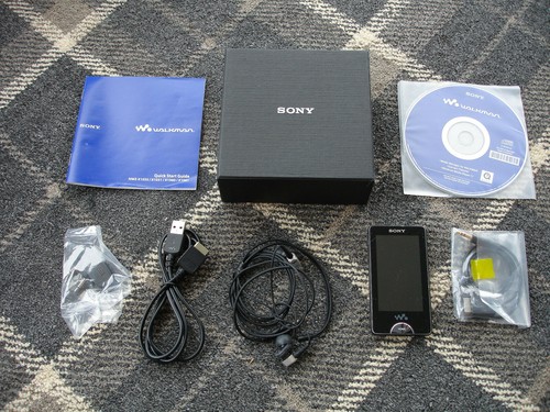 Sony walkman nwz x1050 black - walkman,