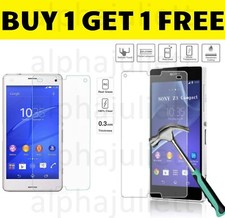 Tempered Glass Film Screen Protector Sony Experia Xperia L1 L2 L3 XZ2 XA1 Ultra