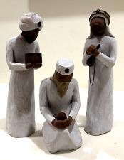 DEMDACO Willow Tree Susan Lord 3 Piece Set WISE MEN 8.5" Nativity 7137130 No Box