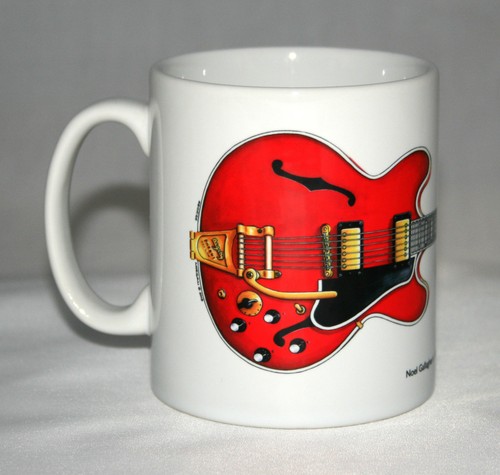 Guitar mug noel - noel, gallagher's