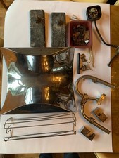 1930s HMV Chrome Electric Radiant Fire Heater Parts Only