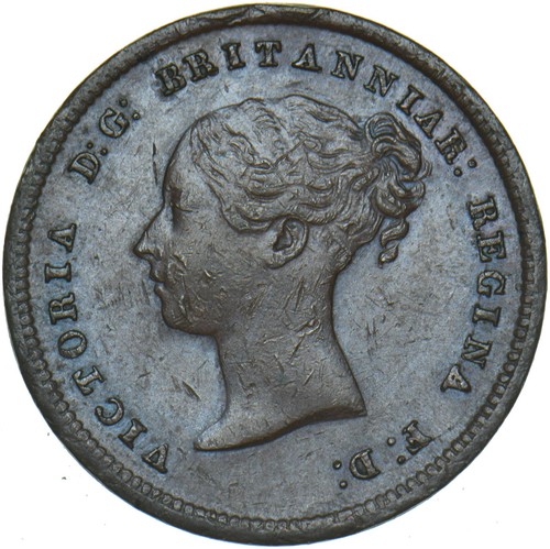 1847 half farthing victoria - -,